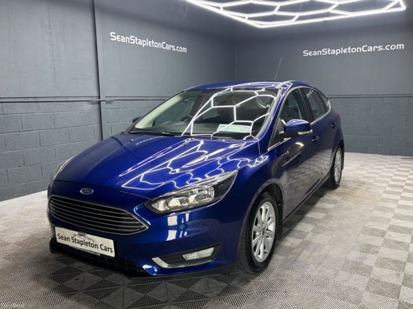 Ford Focus Hatchback, Diesel, 2017, Blue