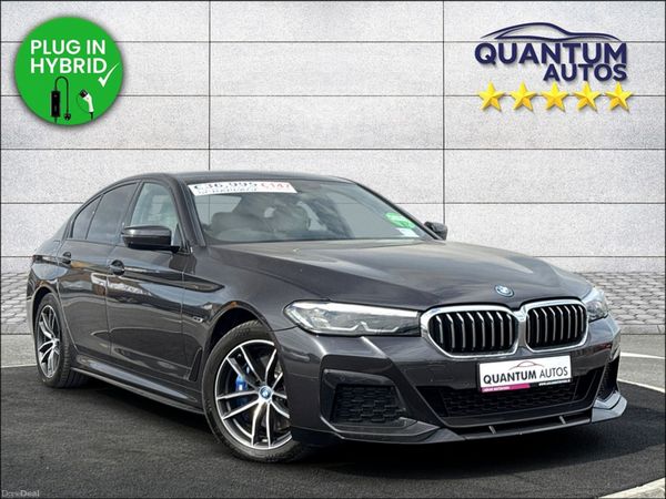 BMW 5-Series Saloon, Petrol Plug-in Hybrid, 2022, Grey