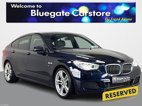 BMW 5-Series Saloon, Diesel, 2017, Blue