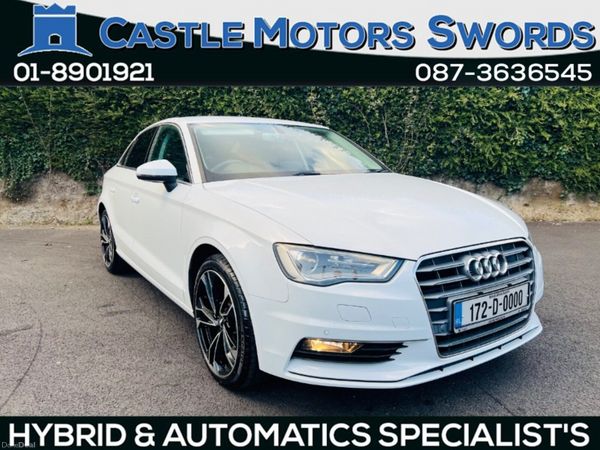 Audi A3 Saloon, Petrol, 2017, White