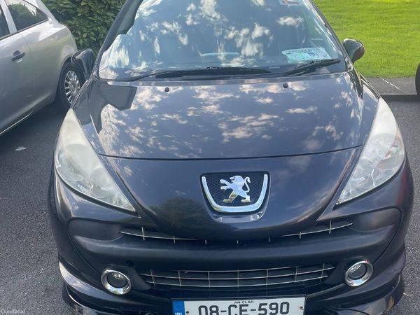 Peugeot 207 Hatchback, Petrol, 2008, Black