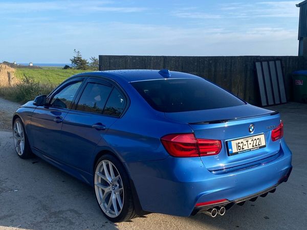 BMW 3-Series Saloon, Diesel, 2016, Blue