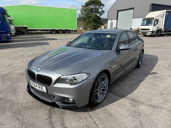 BMW 5-Series Saloon, Diesel, 2014, Grey