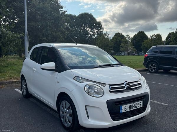 Citroen C1 Hatchback, Petrol, 2016, White