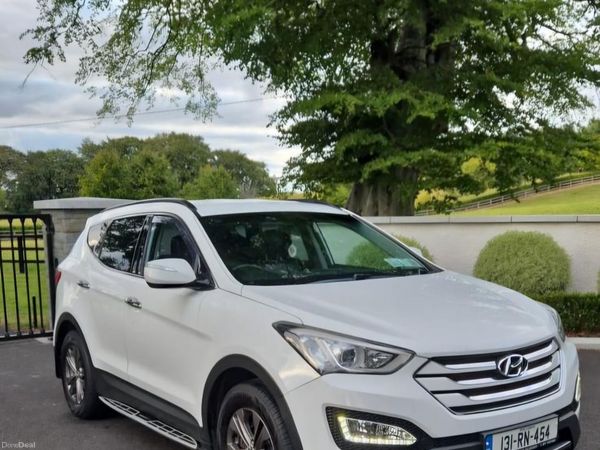 Hyundai Santa Fe SUV, Diesel, 2013, White