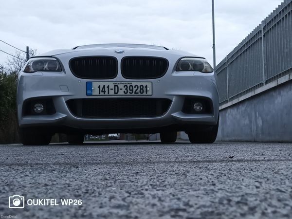 BMW 5-Series Saloon, Diesel, 2014, Silver