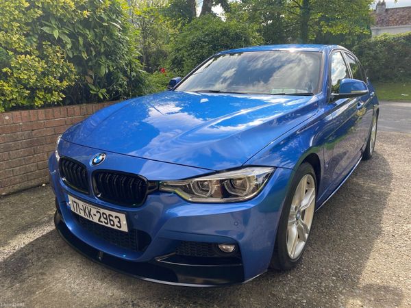 BMW 3-Series Saloon, Petrol Plug-in Hybrid, 2017, Blue