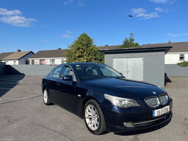BMW 5-Series Saloon, Diesel, 2008, Blue