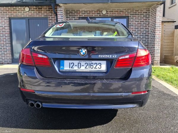 BMW 5-Series Saloon, Diesel, 2012, Blue