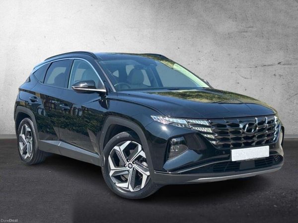 Hyundai Tucson SUV, Petrol Hybrid, 2021, Black