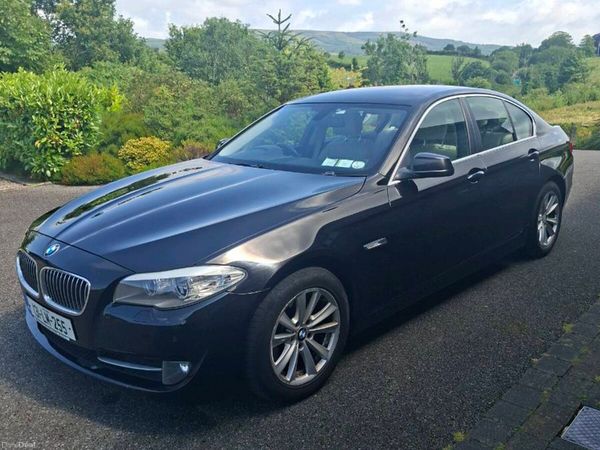 BMW 5-Series Saloon, Diesel, 2013, Black