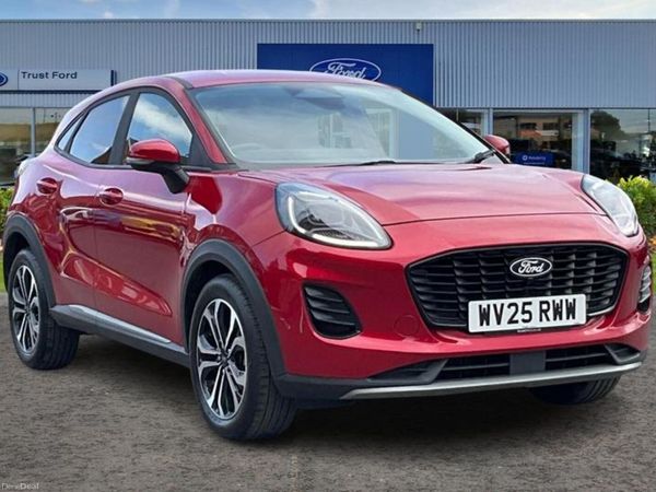 Ford Puma Hatchback, Petrol, 2025, Red