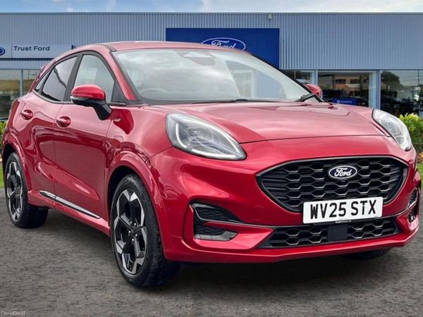 Ford Puma Hatchback, Petrol, 2025, Red