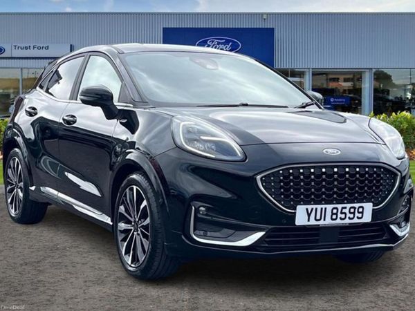 Ford Puma SUV, Petrol Hybrid, 2023, Black