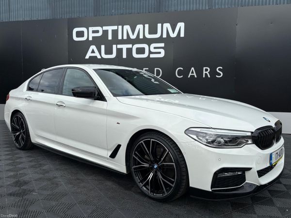 BMW 5-Series Saloon, Diesel, 2017, White