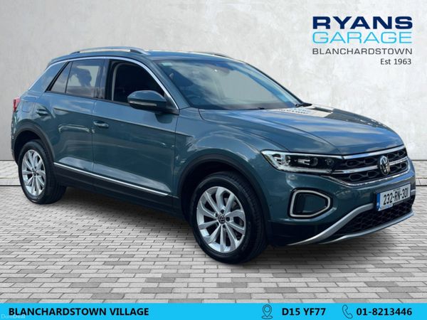 Volkswagen T-Roc SUV, Petrol, 2023, Blue