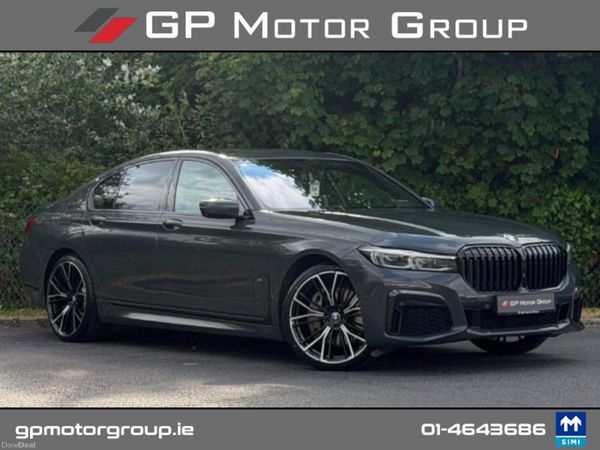 BMW 7-Series Saloon, Petrol Plug-in Hybrid, 2019, Grey