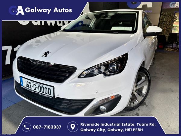 Peugeot 308 Hatchback, Diesel, 2016, White