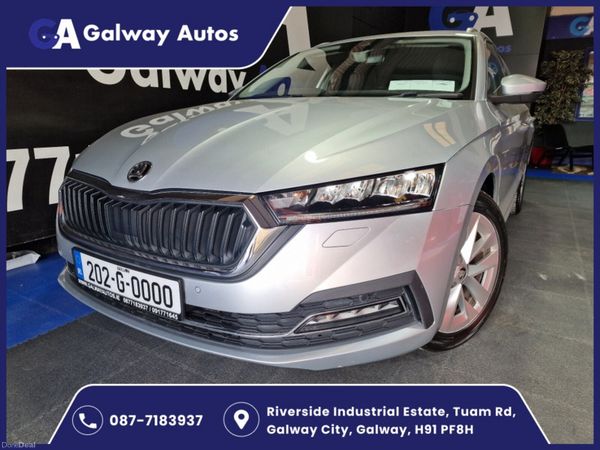 Skoda Octavia Estate, Petrol, 2020, Silver
