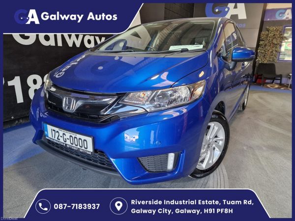 Honda Jazz Hatchback, Petrol, 2017, Blue