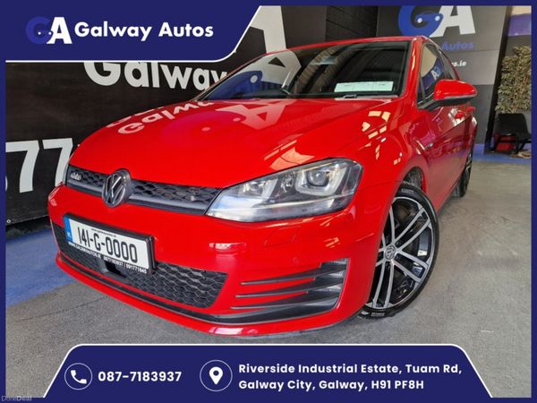 Volkswagen Golf Hatchback, Diesel, 2014, Red