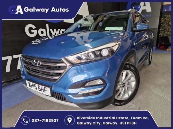 Hyundai Tucson SUV, Diesel, 2016, Blue