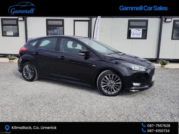 Ford Focus Hatchback, Diesel, 2017, Black