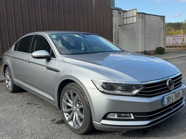 Volkswagen Passat Saloon, Diesel, 2018, Silver