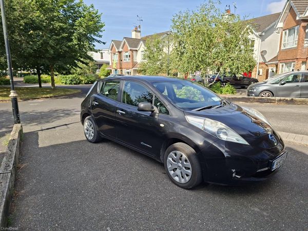 Nissan Leaf Hatchback, Electric, 2014, Black