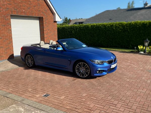 BMW 4-Series Convertible, Diesel, 2018, Blue