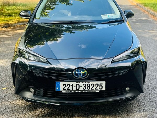 Toyota Prius Saloon, Petrol Hybrid, 2022, Black