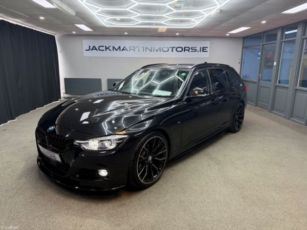BMW 3-Series Estate, Diesel, 2017, Black