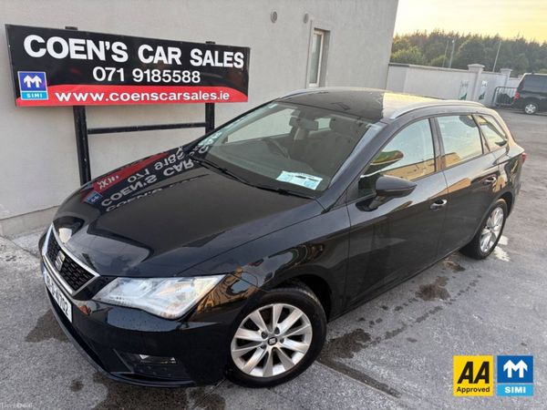SEAT Leon Estate, Diesel, 2018, Black