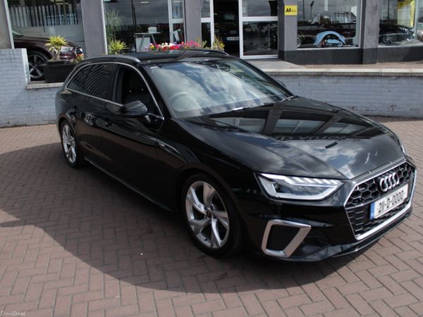 Audi A4 Estate, Petrol, 2021, Black