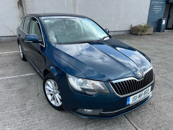 Skoda Superb Saloon, Diesel, 2015, Blue