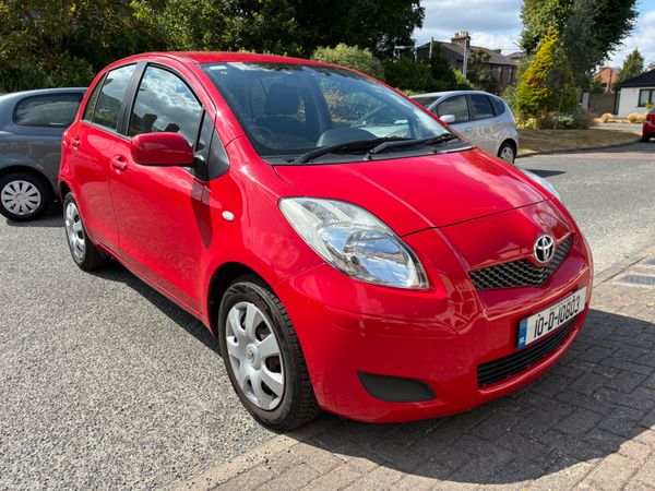 Toyota Yaris Hatchback, Petrol, 2010, Red