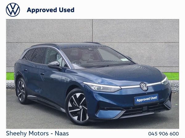 Volkswagen ID.7 Estate, Electric, 2025, Blue
