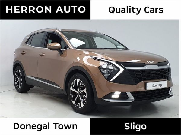 Kia Sportage SUV, Petrol Plug-in Hybrid, 2022, Brown