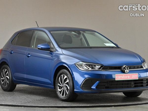 Volkswagen Polo Hatchback, Petrol, 2023, Blue