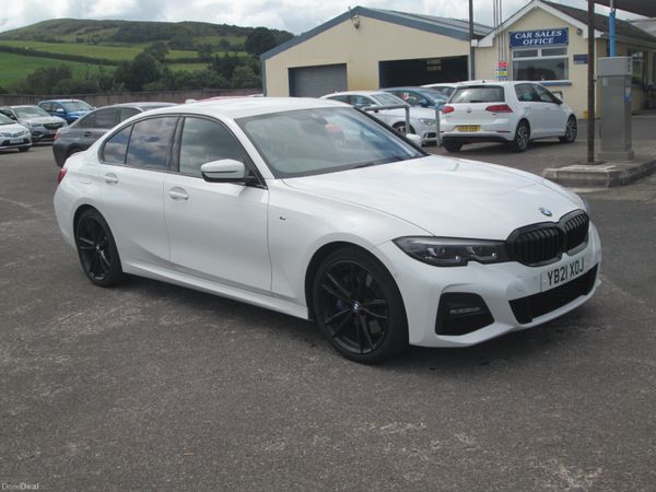BMW 3-Series Saloon, Diesel Hybrid, 2021, White
