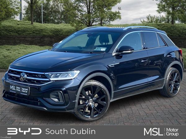 Volkswagen T-Roc SUV, Petrol, 2023, Black