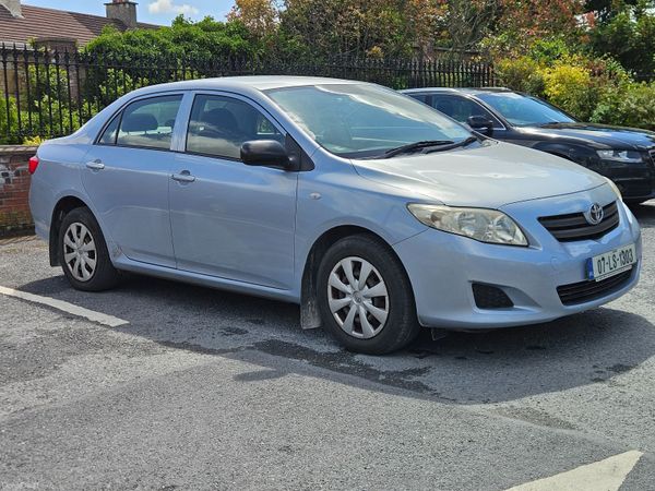 Toyota Corolla Saloon, Petrol, 2007, Blue