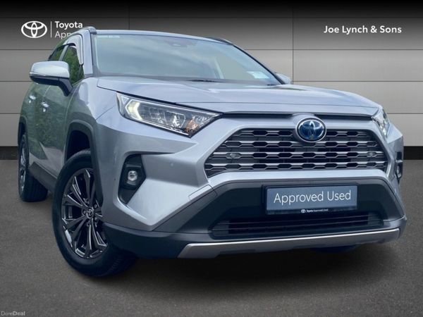 Toyota RAV4 SUV, Petrol Hybrid, 2022, Silver