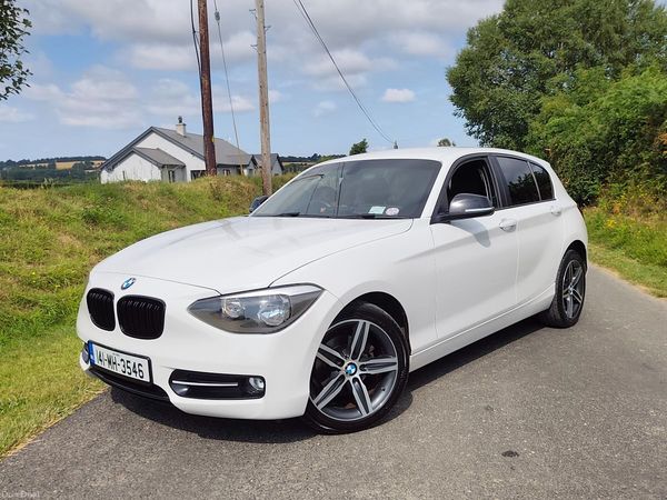 BMW 1-Series Hatchback, Petrol, 2014, White