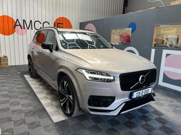 Volvo XC90 SUV, Petrol Plug-in Hybrid, 2023, Silver
