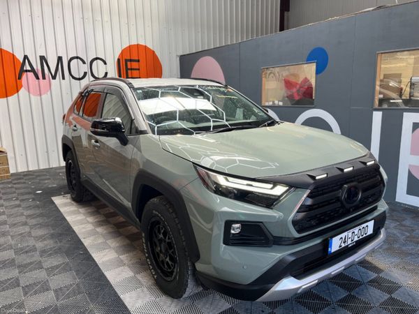 Toyota RAV4 SUV, Petrol Hybrid, 2024, Silver