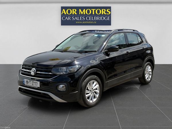 Volkswagen T-Cross Estate/Jeep, Petrol, 2019, Black