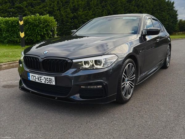 BMW 5-Series Saloon, Diesel, 2017, Grey