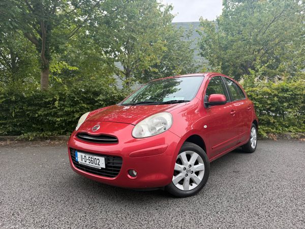 Nissan Micra Hatchback, Petrol, 2011, Red