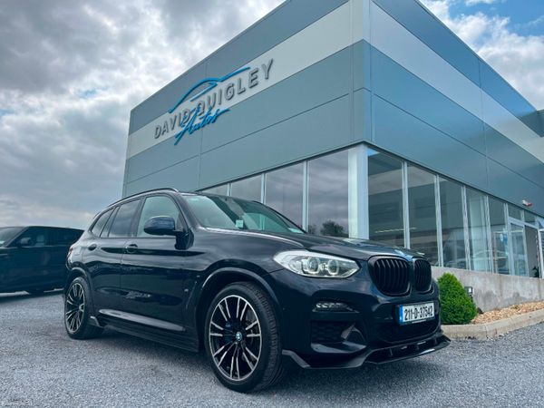 BMW X3 SUV, Petrol Plug-in Hybrid, 2021, Black